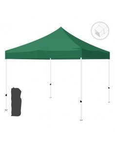 Carpa MASTER verde de acero anticorrosivo. 2x2 metros. ENVÍO GRATIS.