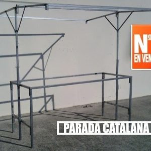 REF.51 Parada Catalana de 2 metros con tejado regulable.